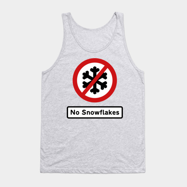 British Road Sign – No Snowflakes